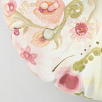 Floor / Meditation Cushion 'Kali Floral' — styled photo