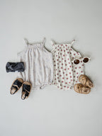 Floral Tank Bubble Romper