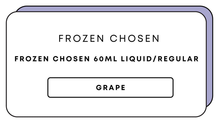 Frozen Chosen 60mL Freebase/Regular | Grape-Image 1