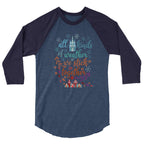 Frozen Christmas Raglan, Sisters, Sisters White Christmas Shirt