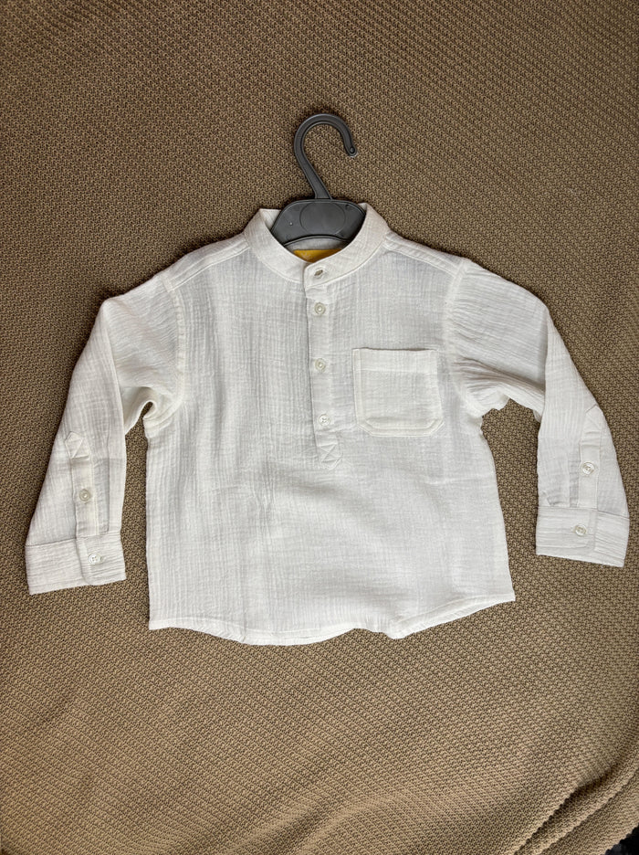 Full Sleeve Muslin Cotton Shirt