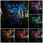 Garden Solar Memorial Light Multiple Styles With Name Only