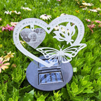 Garden Solar Memorial Light Multiple Styles With Photo