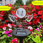 Garden Solar Memorial Light Multiple Styles With Photo