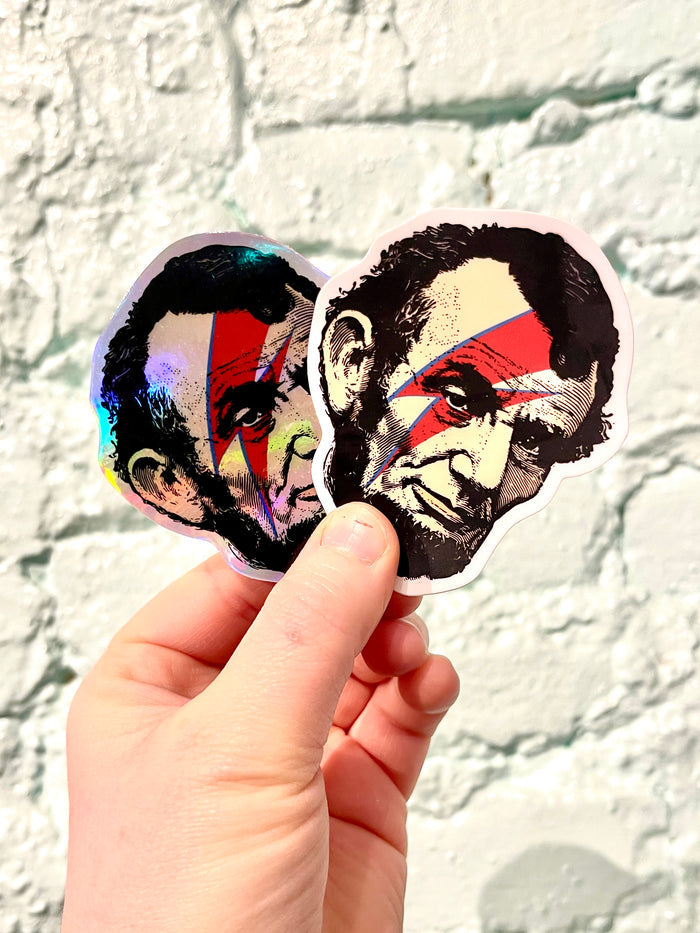 Gary Guthrie - Ziggy Lincoln Holographic Sticker