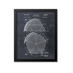 Geodesic Dome Patent Print