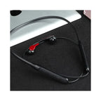 GIZMORE MN220 Neckband | IPX4 Water Resistance | Active Noise Cancellation | High Bass Sound | 360 degree Surround Stereo Sound