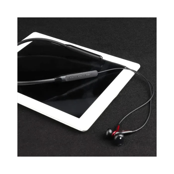 GIZMORE MN220 Neckband | IPX4 Water Resistance | Active Noise Cancellation | High Bass Sound | 360 degree Surround Stereo Sound