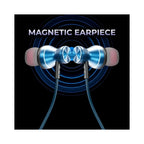 GIZMORE MN225 LUXE Neckband | Pure Deep Bass | Magnetic Earpiece | 25H Long Playtime | Water Resistance