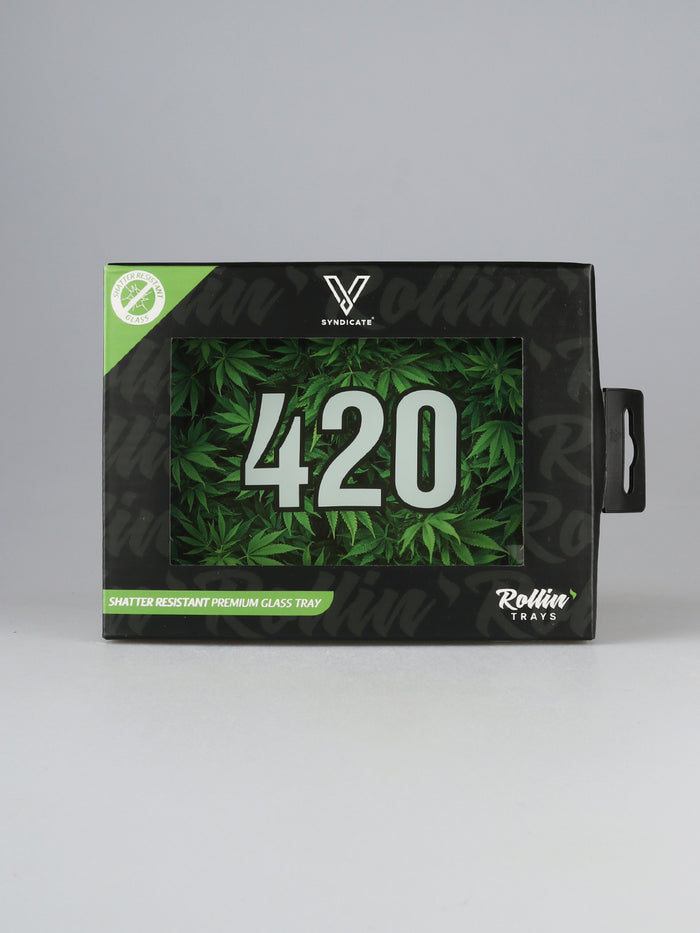 Glass Tray:Small - 420 Green | One Colour-Image 2