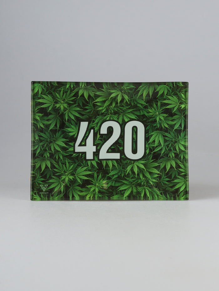 Glass Tray:Small - 420 Green | One Colour-Image 3
