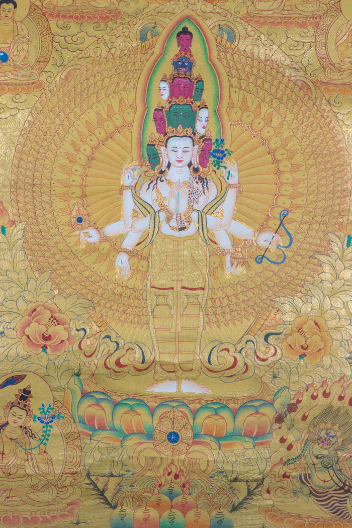 Avalokiteshvara Thangka Painting