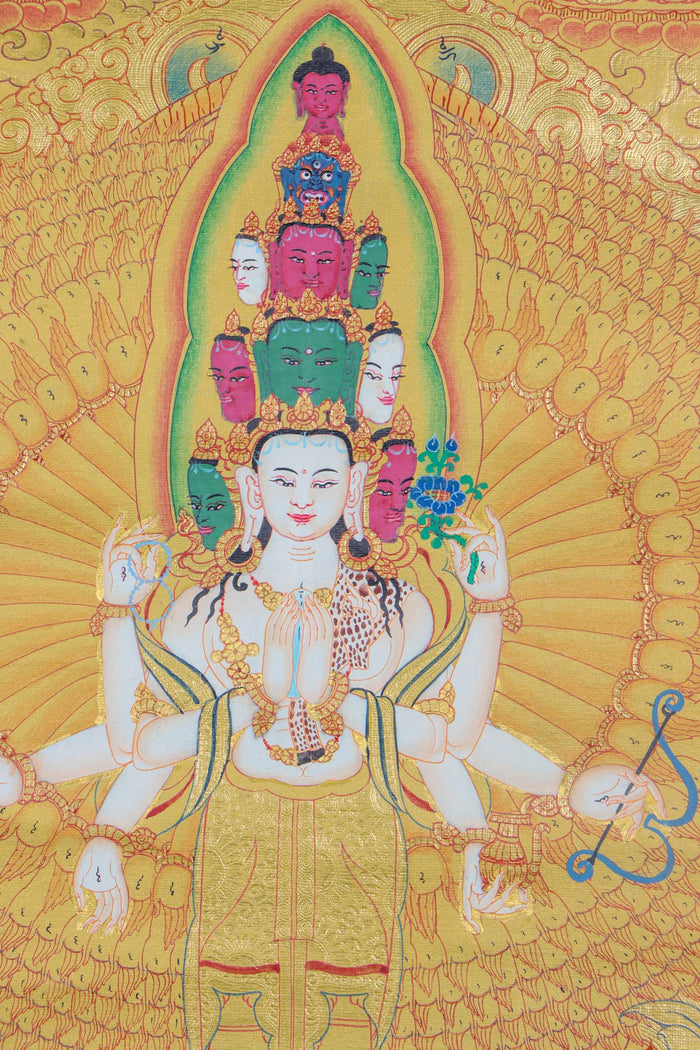 Avalokiteshvara Thangka Painting