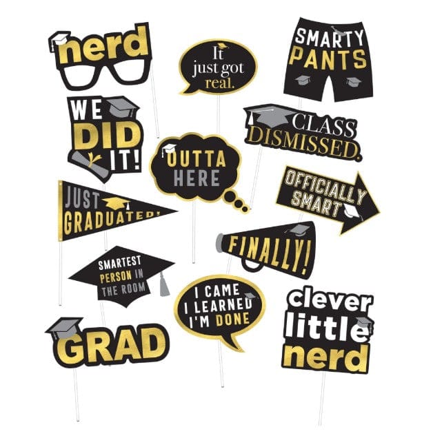 Graduation Photo props - USA Party Store