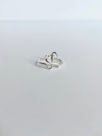 Gretchen Leachman - Initial Wire Wrapped Rings