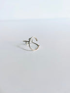 Gretchen Leachman - Initial Wire Wrapped Rings