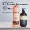 Grey Coverage Duo (Natural Brown)
