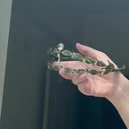 Handmade Athena Chanhua Tiara - Artisanal Laurel Leaf Headpiece