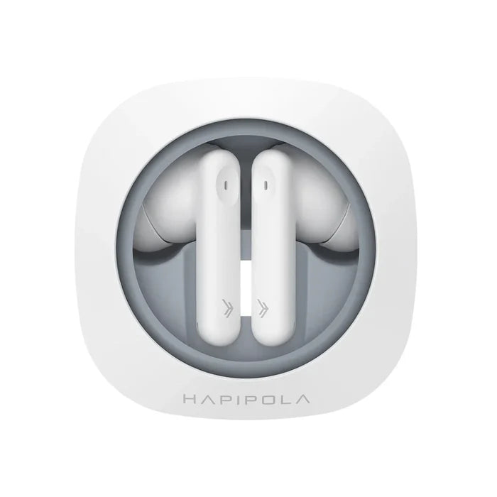 HAPIPOLA CIRCLE Earbuds | 13mm Driver | 100 hours Stand-by | 50 hours Combined Playback | Touch Control Type C Interface