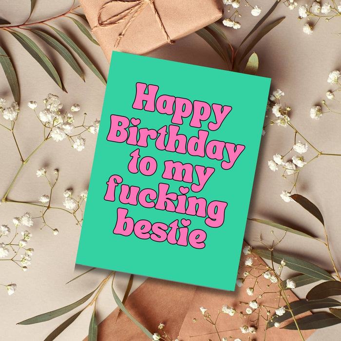 Happy Birthday Bestie Best Friend Gifts Funny Sassy Cute