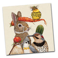 Harvest Party, Wildlife Luncheon Napkins by Vicki Sawyer