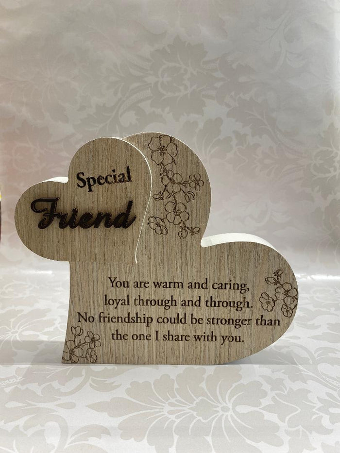 Heart Plaque Friend - Cardsmart & Gift