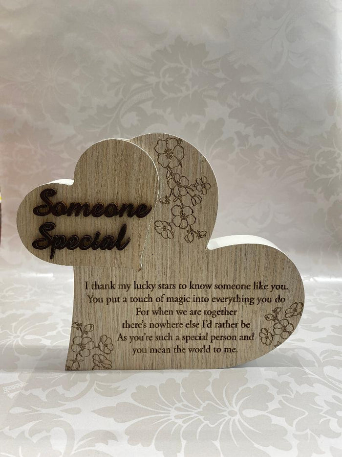 Heart Plaque Someone Special - Cardsmart & Gift
