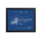 Art Print 5x7 / Blueprint