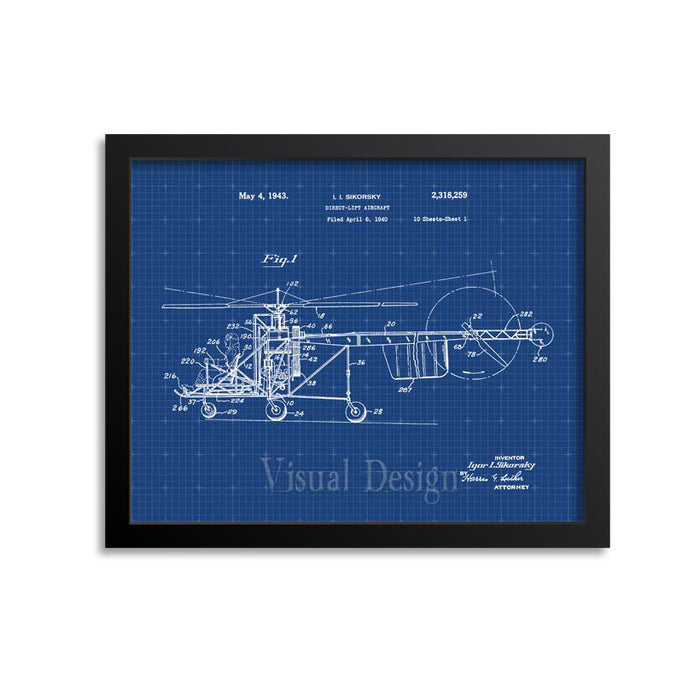 Art Print 5x7 / Blueprint