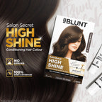 High Shine Conditioning Hair Colour - Chocolate Dark Brown (Shade 3)