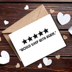 Hilarious Love Card Romance Gifts Adult Humor Snarky Cheeky