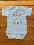 Historic Norcross "New In Town" Infant Onesie & Gown
