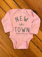 Historic Norcross "New In Town" Infant Onesie & Gown