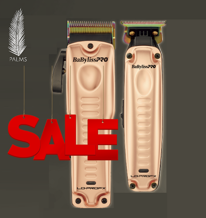 Holiday Sale - BaByliss PRO Lo-Pro FX Limited Edition Clipper & Trimmer Collection Set - RoseGold # FXHOLPKLP-RG - Palms Fashion Inc.