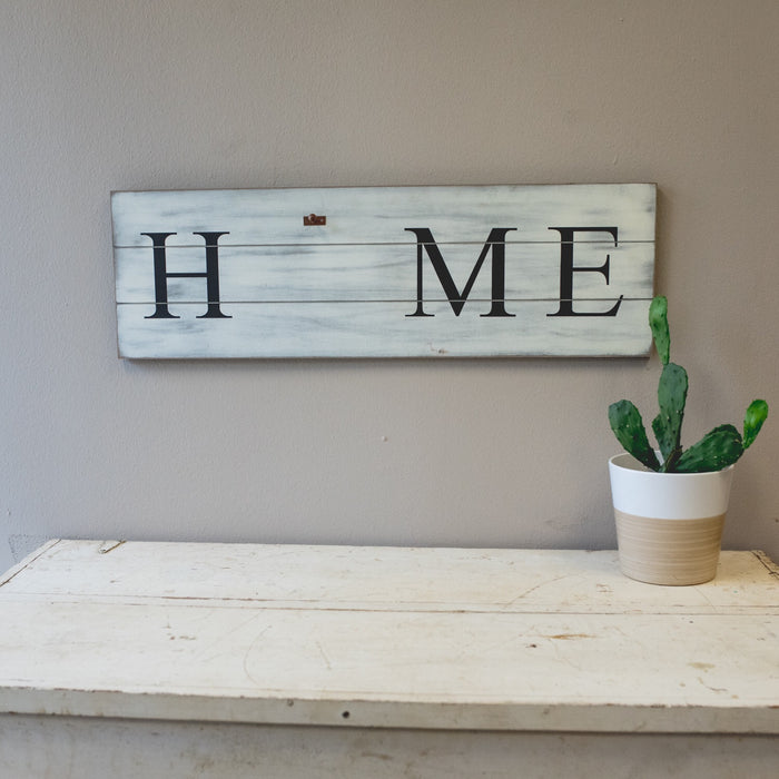 HOME Sign with Interchangeable Charm