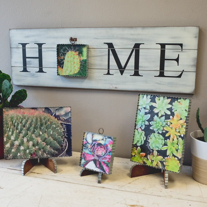 HOME Sign with Interchangeable Charm