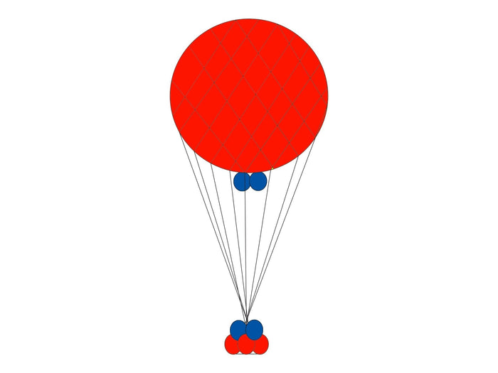 Hot Air Balloon Centerpiece *** Pick - up or Delivery only *** - USA Party Store