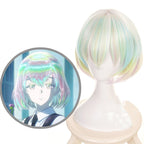 Houseki no Kuni (Land of the Lustrous) Antarcticite Cosplay Costume (Wig + Tie + Jumpsuit + Belt)