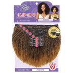 Human Hair Blend Big Beautiful Hair Clip In 9 - 4c Coily Fro 10"