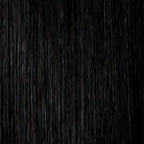 OUTRE 4A kinky curly clip in hair extensions shown as straightened black hair texture swatch