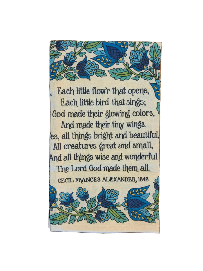 All Things Bright and Beautiful