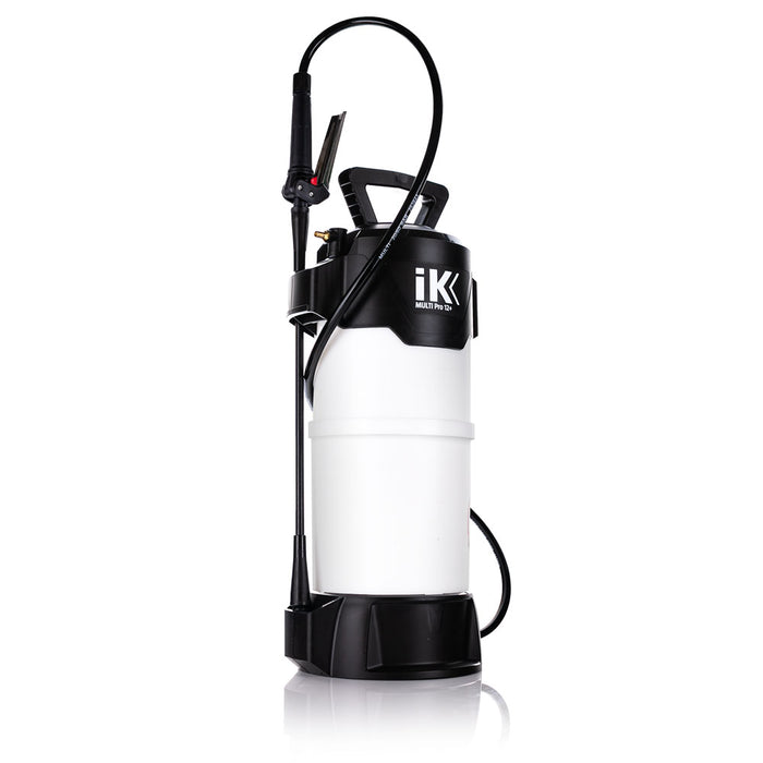 An IK Multi Pro 12 plus sprayer on a white background.