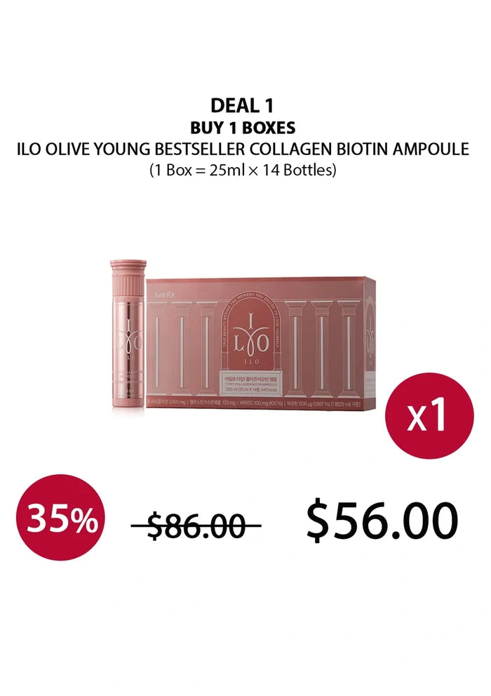 (BUY 1 MEDIUM) 14EA ILO COLLAGEN DRINK = 14 BOTTLES