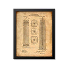 Iron Building Patent Print