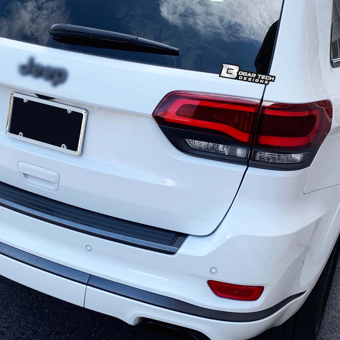 Rear Tail Light Hawk Eye Overlay Tint Cover Stickers Fits Jeep Grand Cherokee 2014 - 2021 - Bogar Tech Designs