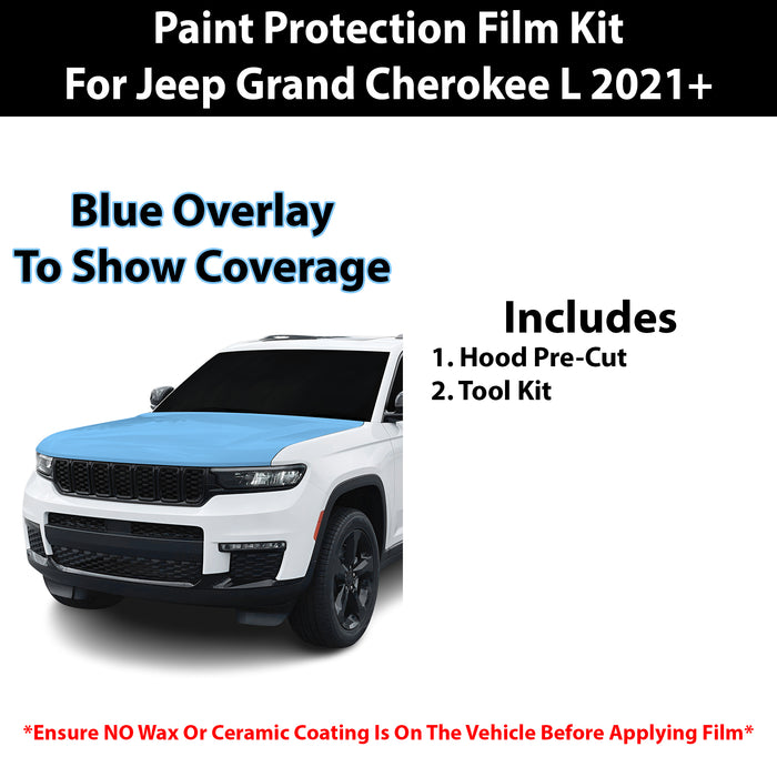 Fits Jeep Grand Cherokee L 2021+ Precut Premium Paint Protection Film Clear Bra PPF Decal Film Kit - Bogar Tech Designs