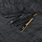 JRL MAGNETIC STRAIGHT EDGE RAZOR - BLACK