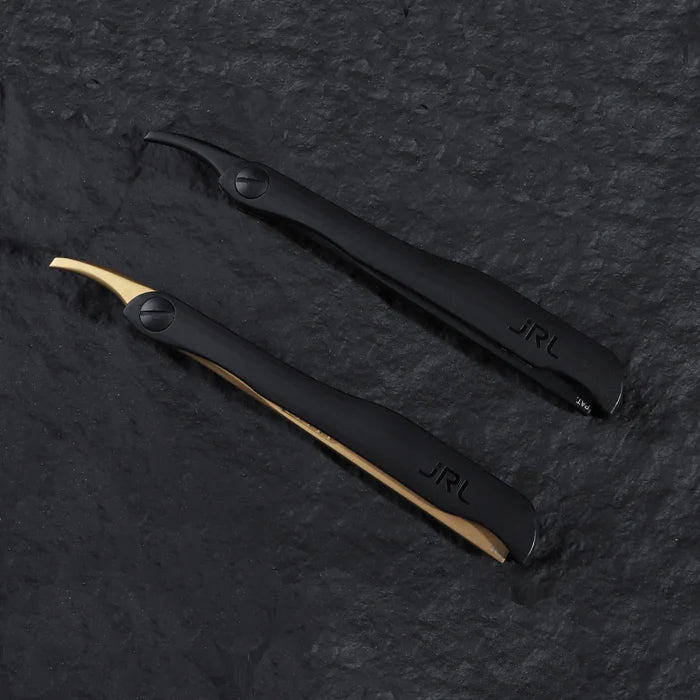 JRL MAGNETIC STRAIGHT EDGE RAZOR - BLACK
