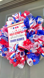 June 27th, 2025 / 4th of July Wreath Class!
