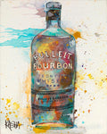 Kasha Giclee Canvas Bourbon Print - Bulleit